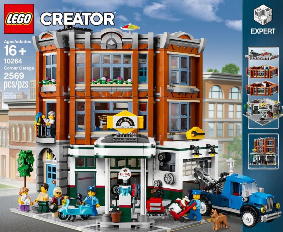Анонс набора LEGO 10264 Creator Expert Corner Garage