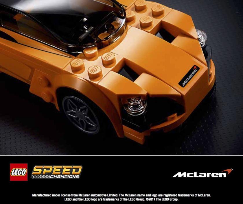Анонсирован набор Speed Champions 75880 McLaren720S